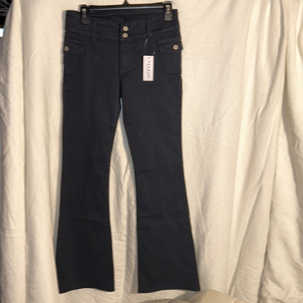 Women’s PacSun wide leg pant buttoned front,side pockets, black NWT Small